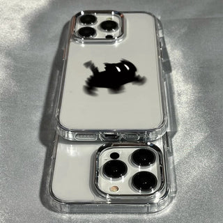 Small Floral MagSafe Puppy iPhone Case