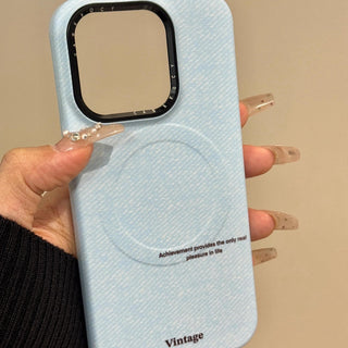 Small Floral MagSafe Puppy iPhone Case