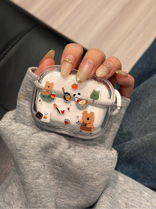 Small Floral MagSafe Puppy iPhone Case