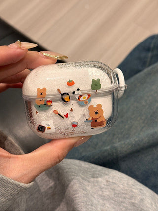 Small Floral MagSafe Puppy iPhone Case