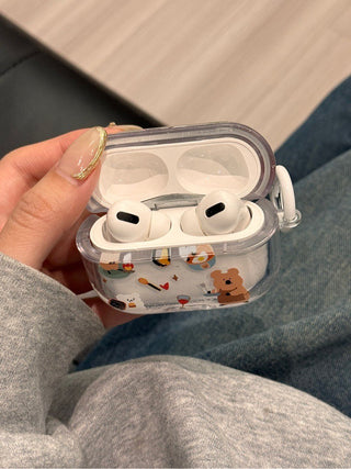 Small Floral MagSafe Puppy iPhone Case