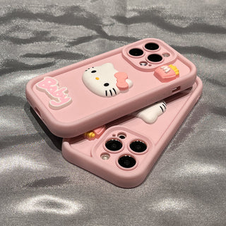 3D Hello Kitty iPhone Case