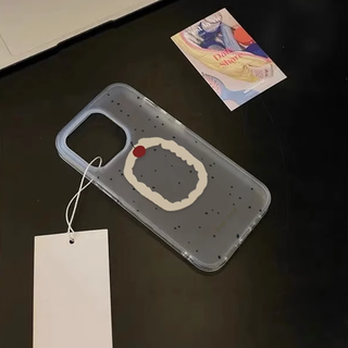 Splash Ink Polka Dot Cherry iPhone Case