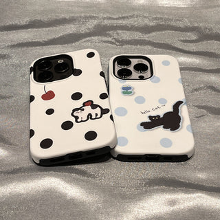 Cartoon Cat iPhone Case