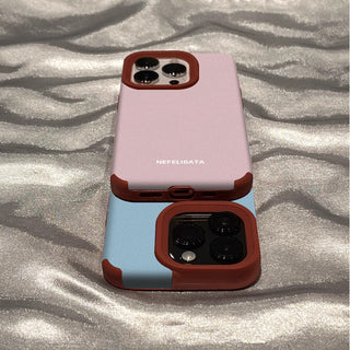 Solid Color Letters iPhone Case