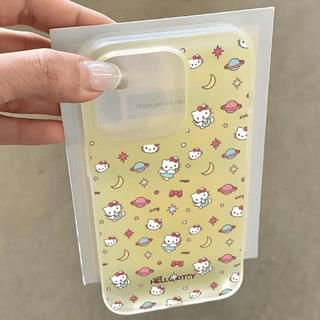 Planet Hello Kitty iPhone Case