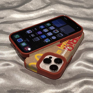 Small Floral MagSafe Puppy iPhone Case