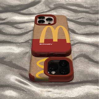 Small Floral MagSafe Puppy iPhone Case