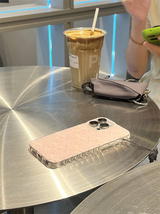 Pink Bow Chain iPhone Case