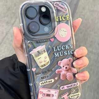 Sweet Cool Bear iPhone Case
