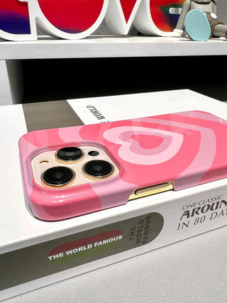 Pink Girl Love iPhone Case