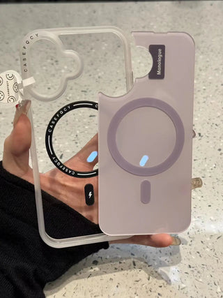 Purple Random Match iPhone Case