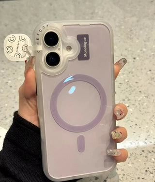 Purple Random Match iPhone Case