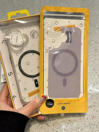 Purple Random Match iPhone Case