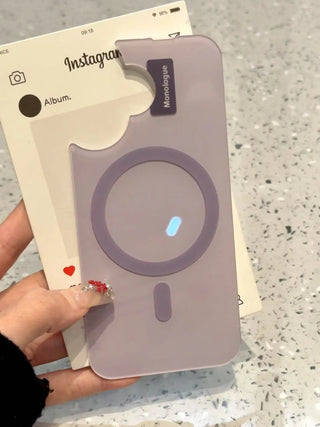 Purple Random Match iPhone Case