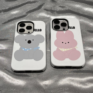 Kaola Dog Rabbit iPhone Case
