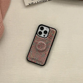 Dried Blossom Pattern iPhone 18 Galaxy Epoxy Bumper Case