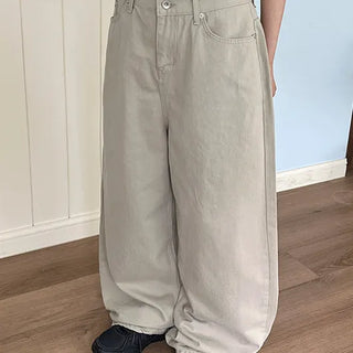 Lerun Basic Wide Cotton Pants