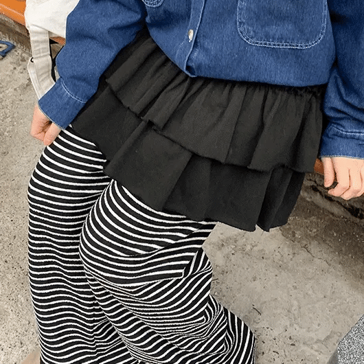 Yozen Tiered Layered Mini Skirt