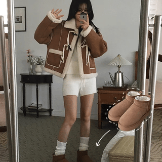 Platform short UGG boots