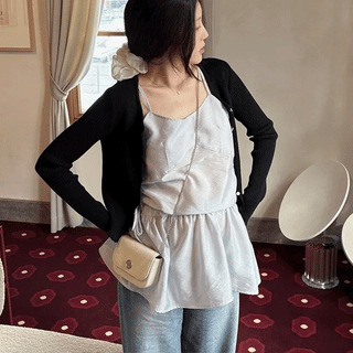 Sweetie Layered Sleeveless Blouse