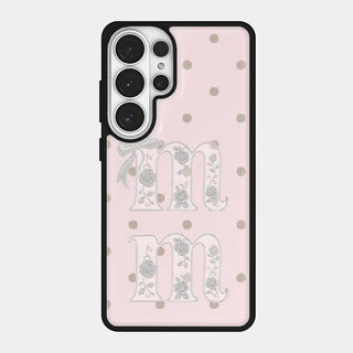 [mm] Rosy Lace iPhone 18 Pro Galaxy MagSafe Black Bumper Case