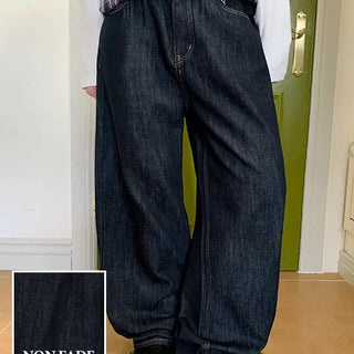 Doneki Non-Faded Wide Denim Pants