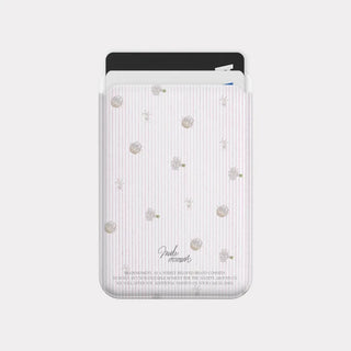 Flower Basket MagSafe Card Slot Wallet Pocket Case