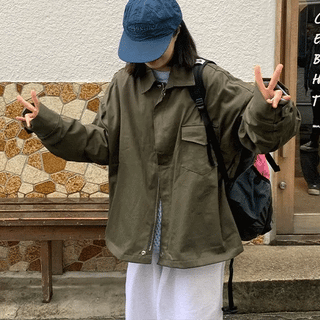 Koya Pocket Over Cotton Jacket