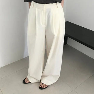 Flor Summer Herringbone Wide Pants