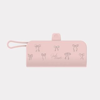 Ballet Ribbon Docking Power Bank for iPhone and Galaxy Mini 5000mAh