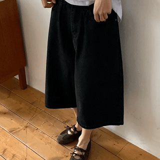 Hachi Boyfit Bermuda Denim Pants