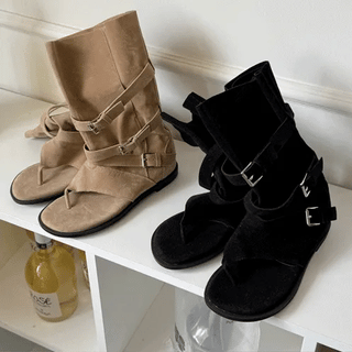 Bass Suede Flip-flop Boots