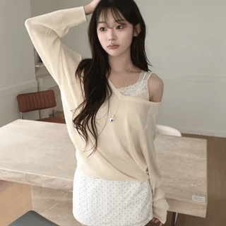 Koi V-neck Knit