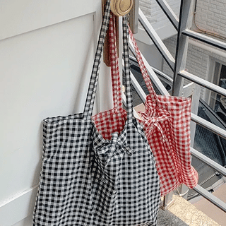 Nenetto Check Shoulder Bag