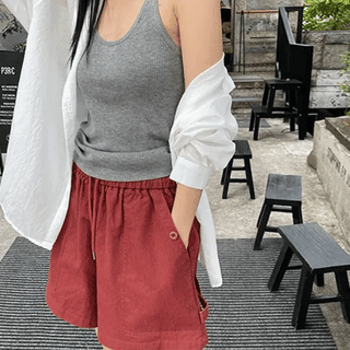 Mingming Daily Coverup Sleeveless Cap