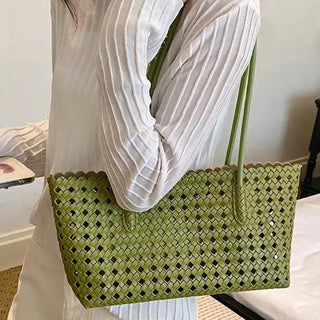 Victoria Punching Weaving Shoulder Bag