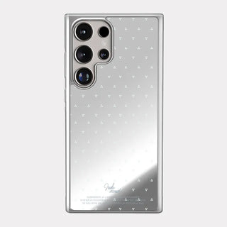 Minimal Dot iPhone Silver Mirror Bumper Case