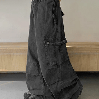 Cordinden Pigment Cargo Wide Pants