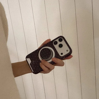 Minimal Dot iPhone MagSafe Grip Talk Holder Epoxy