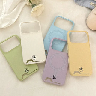 Basic Bloom iPhone 17 Pro Card Holder Hard Case
