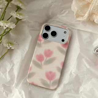 Matte Tulip MagSafe Hard Phone Case for iPhone 17 Pro
