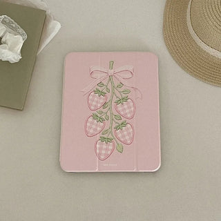 Strawberry Picnic iPad Pro Air 13 11 Clear Separable Cover Case