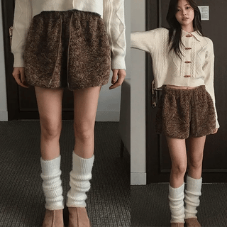 Kiki Sherpa Fleece Shorts