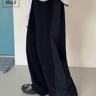 Rocky Two Color Block String Jogger Pants  - Spring ver.
