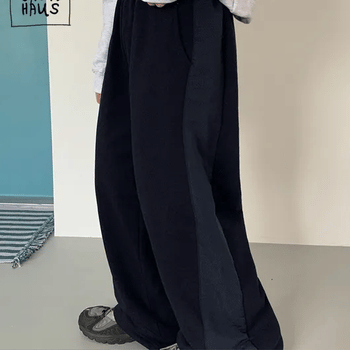 Rocky Two Color Block String Jogger Pants  - Spring ver.