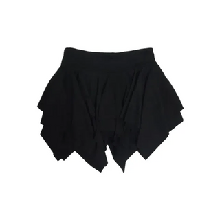 Tuo Ruffled Asymmetrical Skirt  Layered Mini Skirt Skirt Skirt Midi Skirt Ruffle Skirt Frill Lace Geek Chic De Muer New Spring Arrival Elastic Waist Cotton Skirt Basic Daily Simple