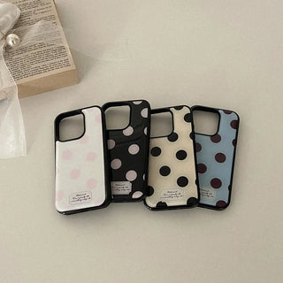 Big Dot Glow iPhone 18 MagSafe Black Bumper Case