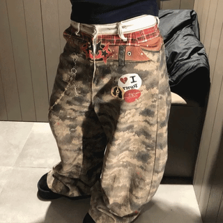 Music Star Dirty Washing Pants