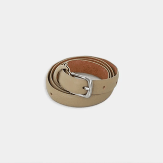 Noche color slim belt